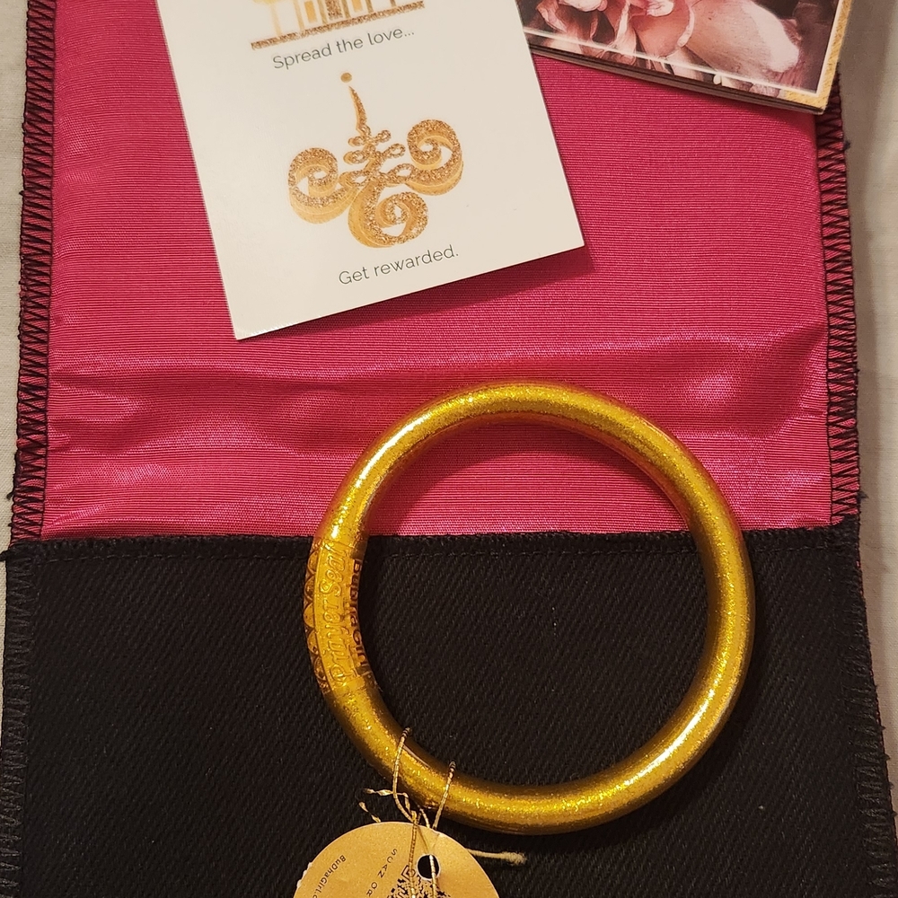 BUDHAGIRL AWB Gold Bangle TZBracelet